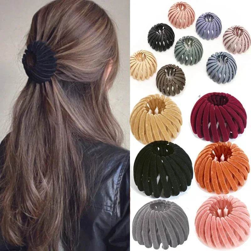 Bird Nest Shaped Ponytail Hair Clip – Magic Lazy Braider Hairpin for Women - FASHIST