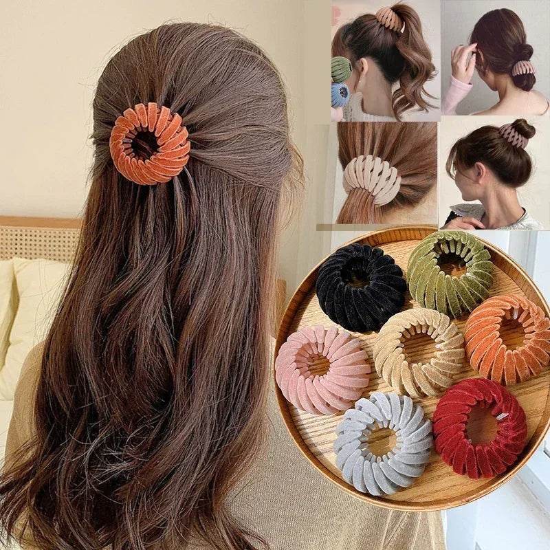 Bird Nest Shaped Ponytail Hair Clip – Magic Lazy Braider Hairpin for Women - FASHIST