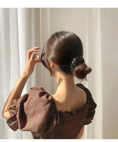 Bird Nest Shaped Ponytail Hair Clip – Magic Lazy Braider Hairpin for Women - FASHIST