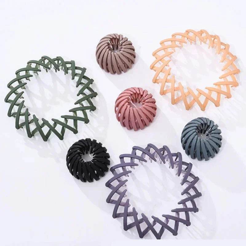 Bird Nest Shaped Ponytail Hair Clip – Magic Lazy Braider Hairpin for Women - FASHIST