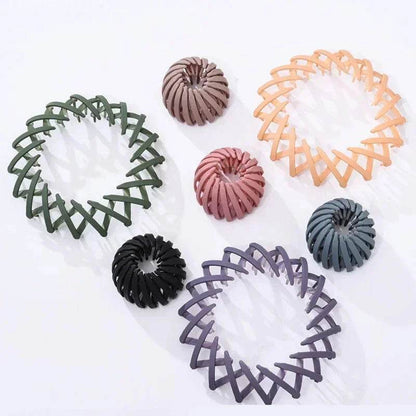 Bird Nest Shaped Ponytail Hair Clip – Magic Lazy Braider Hairpin for Women - FASHIST