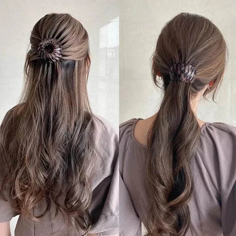 Bird Nest Shaped Ponytail Hair Clip – Magic Lazy Braider Hairpin for Women - FASHIST